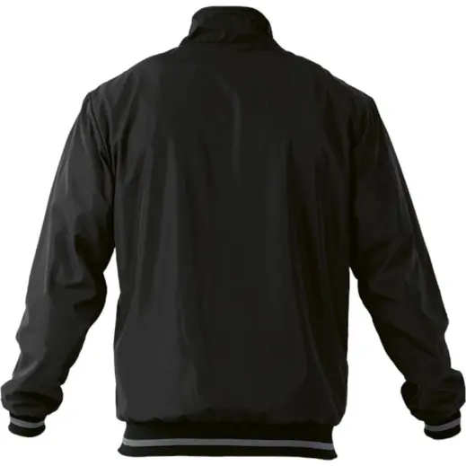 Mens Light Weight Reversible Jacket Black-Grey Back